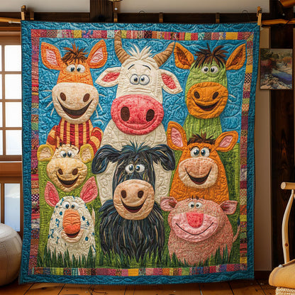 Farmyard Friends WN1803024CL Quilt