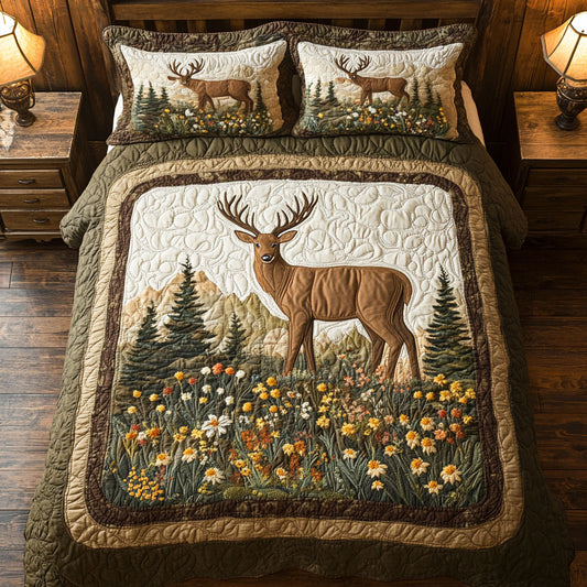 Forest Stag Melody WP1505063CL Quilt
