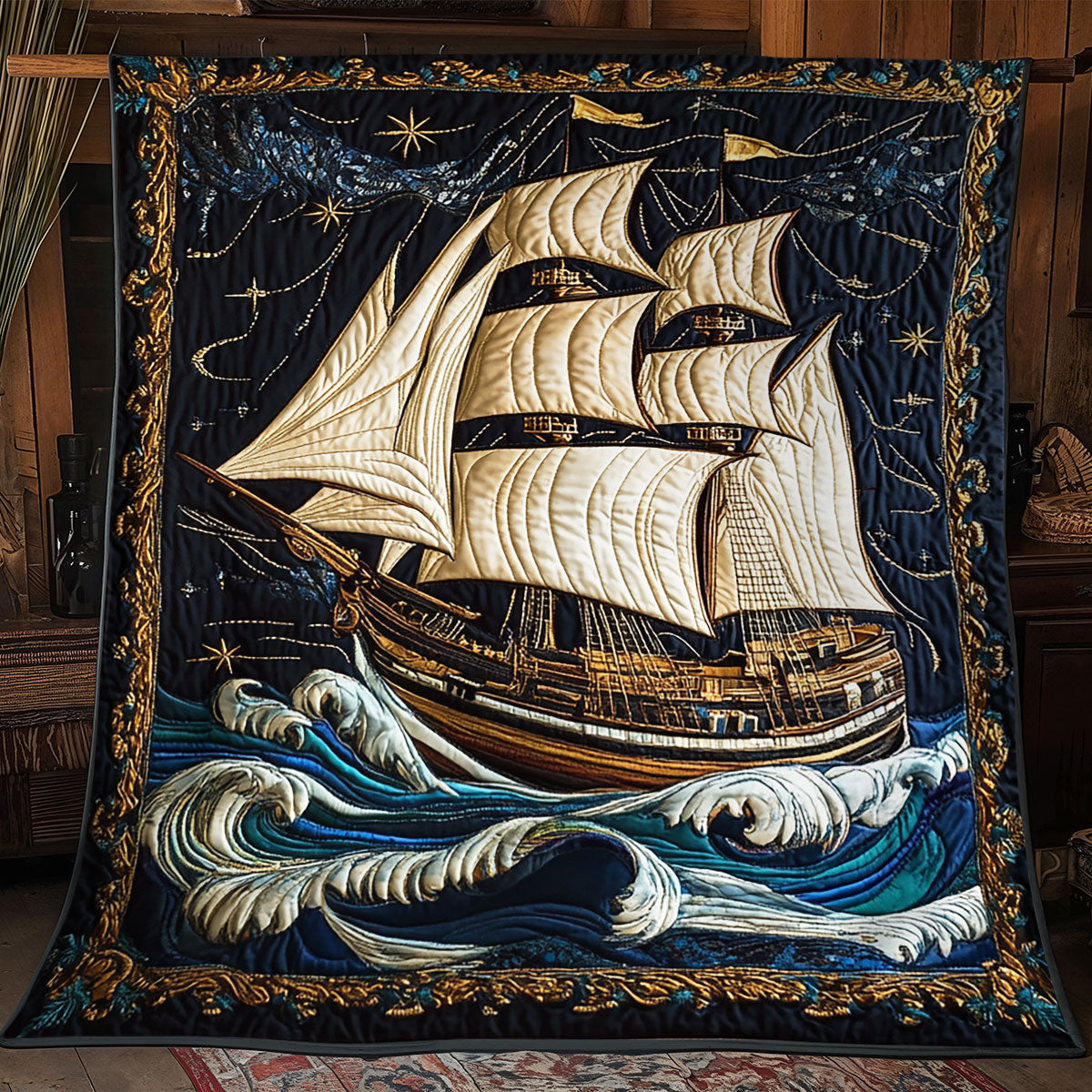 Sail and Serenity CM1505041CL Quilt