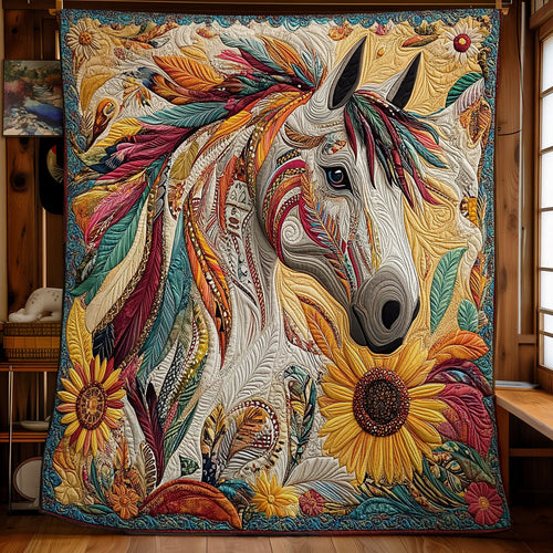 Sunlit Feathers Of Freedom WX0407076CL Quilt