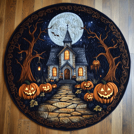 Batwhisper Hollow WN2207004CL Quilted Round Mat