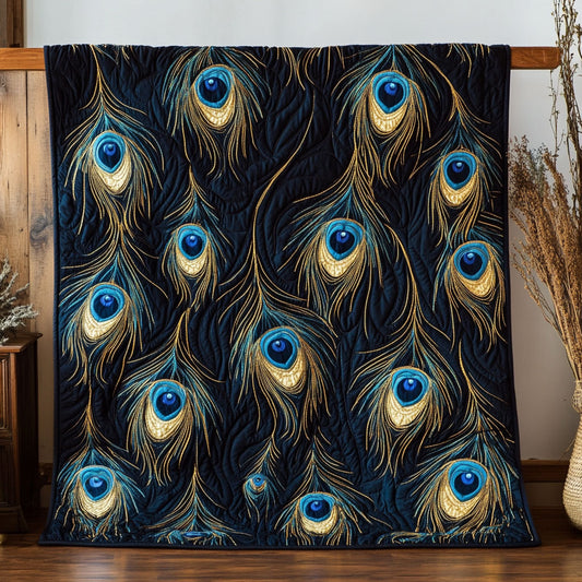 Peacock Feathers CW1905249CL Quilt