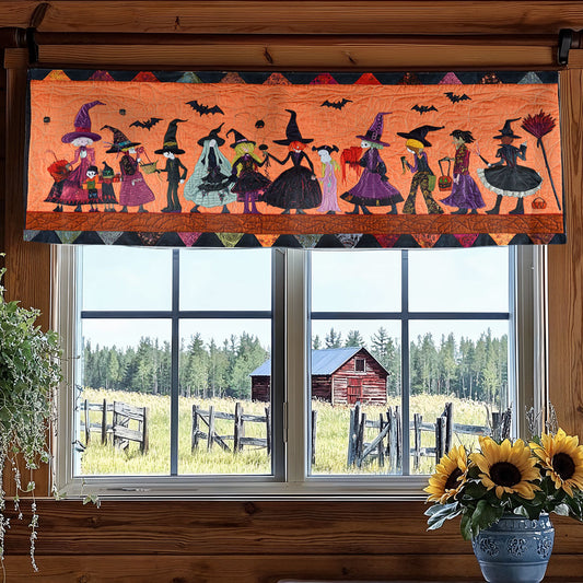 Crimson Witchlight WN0108013CL Quilted Valance