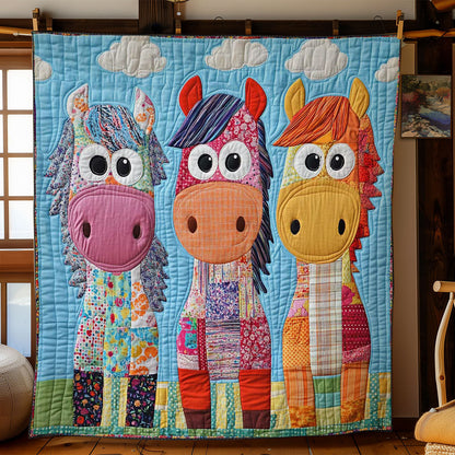 Colorful Horse WN1803006CL Quilt