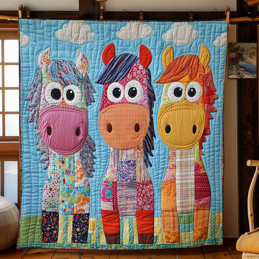 Colorful Horse WN1803006CL Quilt