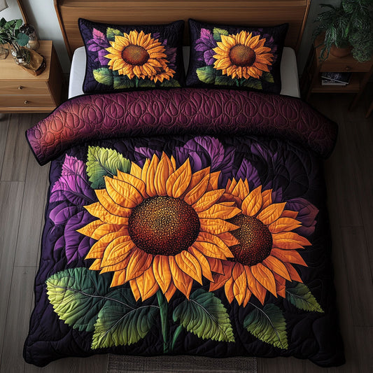 Violet Sunflower WP2305043CL Duvet Cover Set