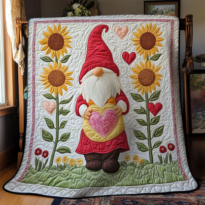 Gnome Of Hearts WN2512005CL Quilt