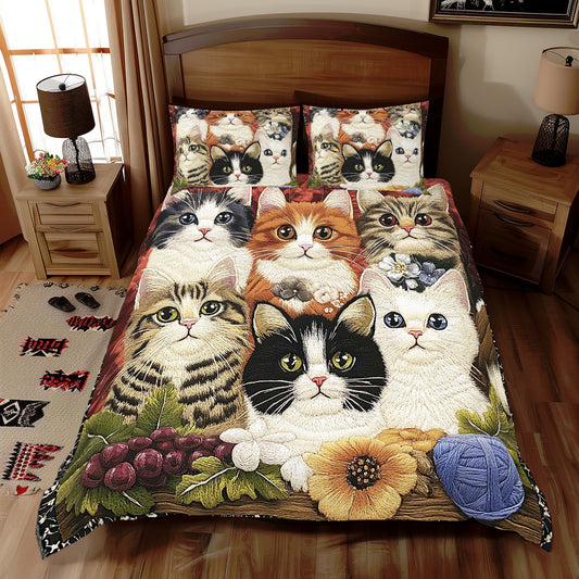 Cat Happy WX0612052CL Duvet Cover Set