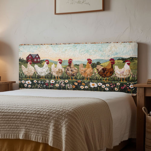 Chicken Meadow CW2312005CL Quilted Headboard Slipcover