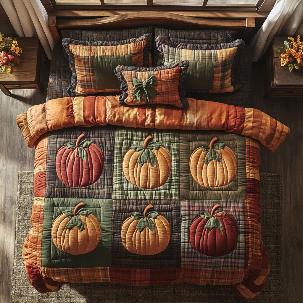 Harvest Moon Gourd WY1508020CL Duvet Cover Set