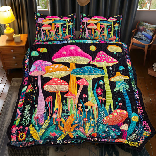 Vibrant Mushroom WX2612122CL Duvet Cover Set