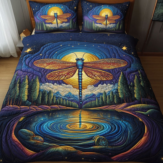Solar Flare Dragonfly LT0410032CL Duvet Cover Set