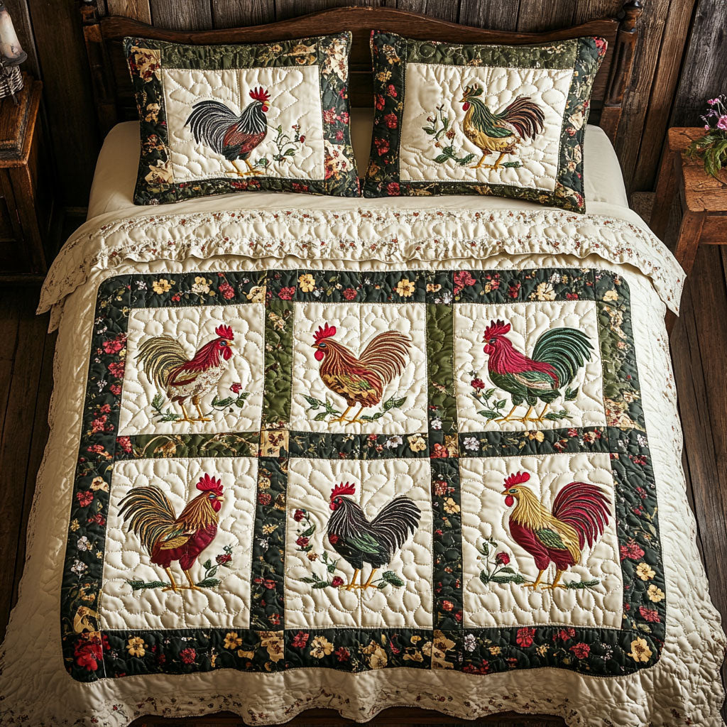 Rooster WY2202069CL Duvet Cover Set