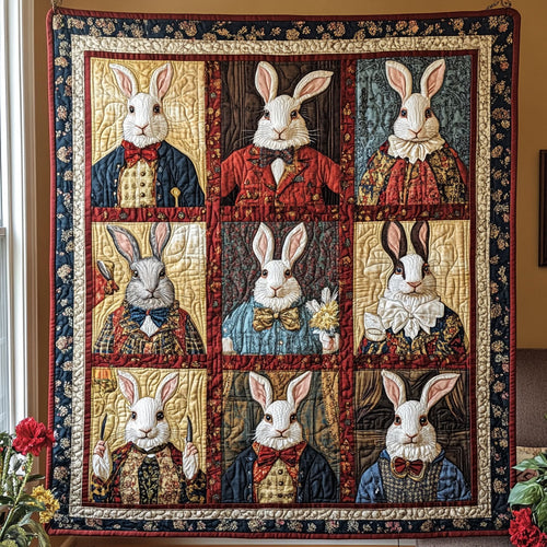 Dapper Bunny WY1208039CL Quilt