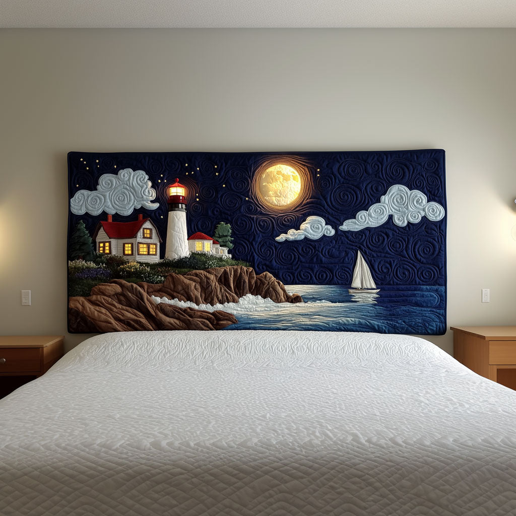 Night Lighthouse QA3112005CL Quilted Headboard Slipcover