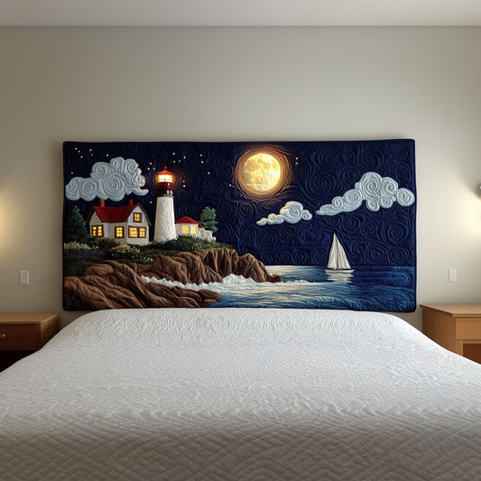 Night Lighthouse QA3112005CL Quilted Headboard Slipcover