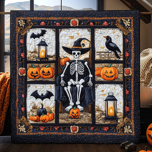 Batwing Skeleton WN0609002CL Quilt