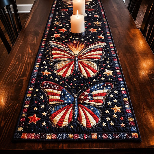 Freedom in Bloom CM2605026CL Quilted Table Runner