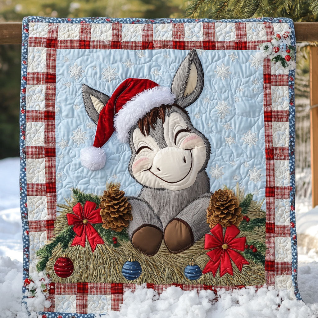 Donkey Christmas Magic WN1111022CL Quilt