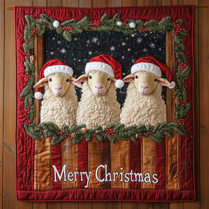 Sheep Christmas CW1711057CL Quilt