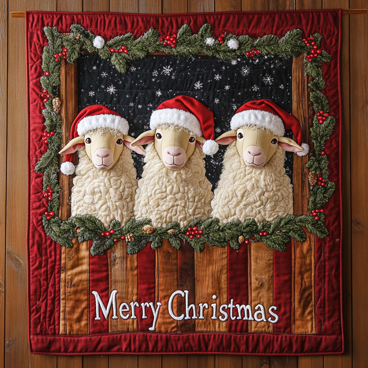 Sheep Christmas CW1711057CL Quilt