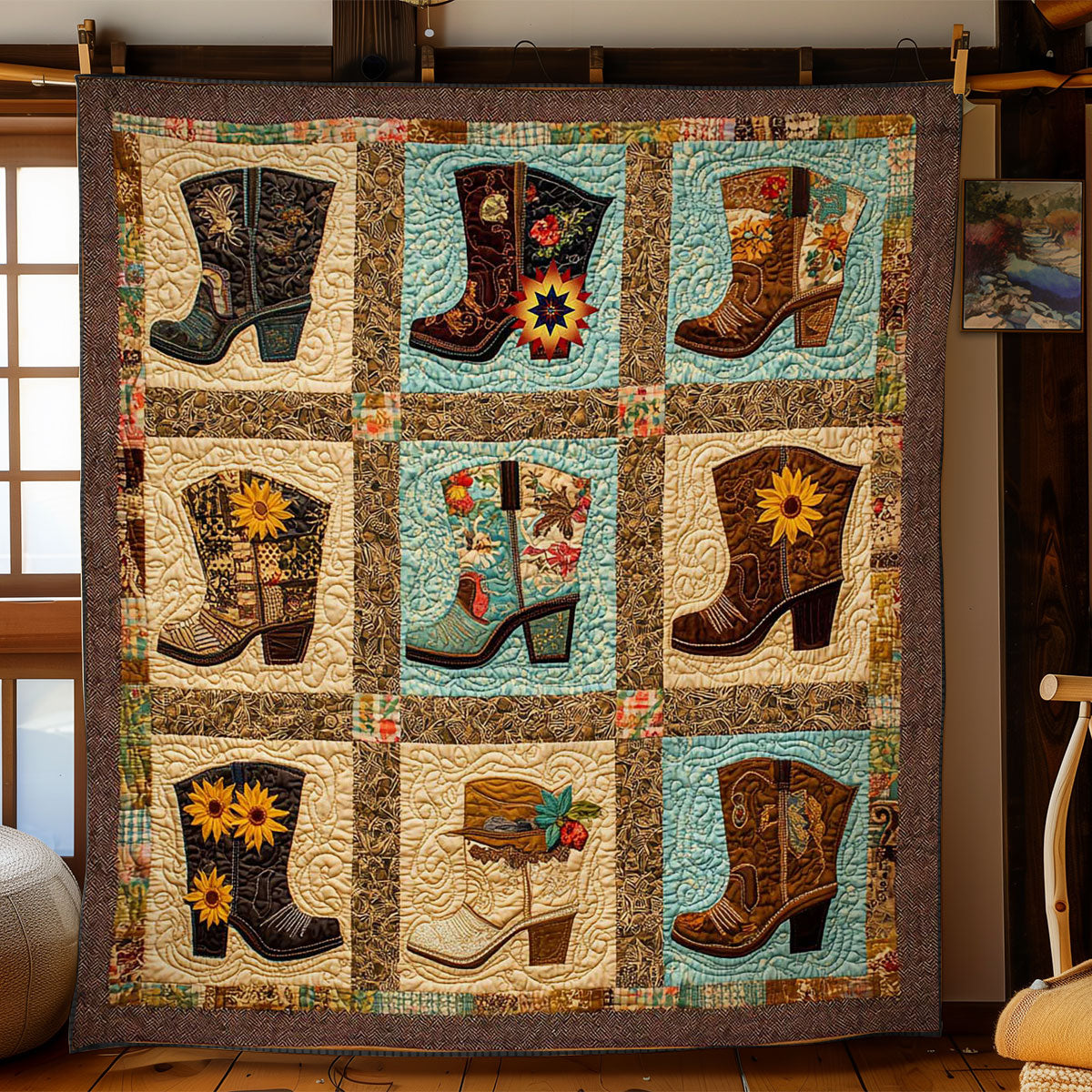 Cowboy Country WN2111027CL Quilt