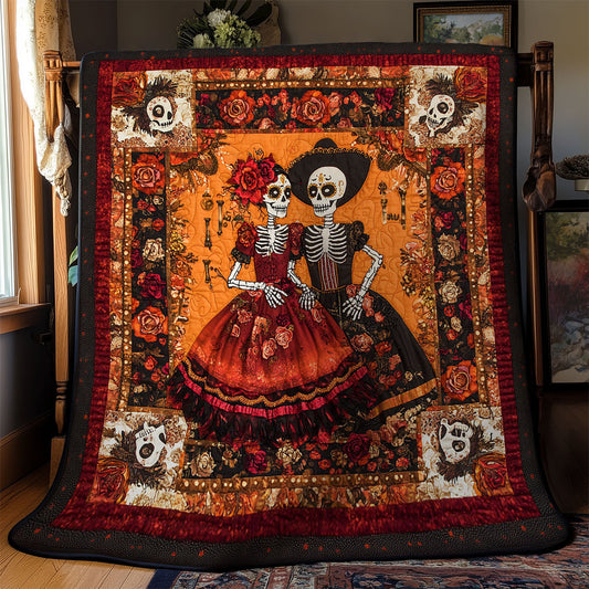 Love Of Skeleton WY1802013CL Quilt
