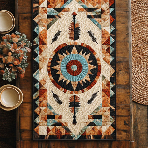 Spirit Of Native Trails WN1407080CL Quilted Table Runner