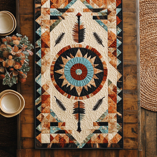 Spirit Of Native Trails WN1407080CL Quilted Table Runner