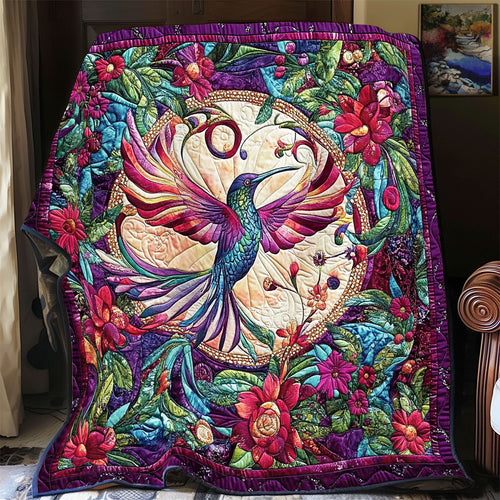 Beautiful Hummingbird WY0301033CL Quilt