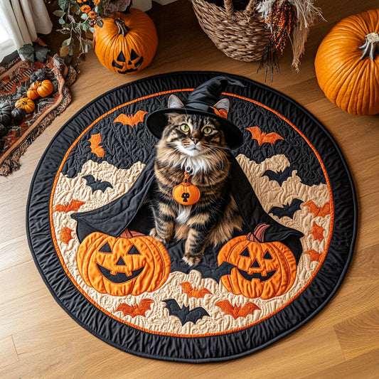 Potion Master Cat WY2608062CL Quilted Round Mat