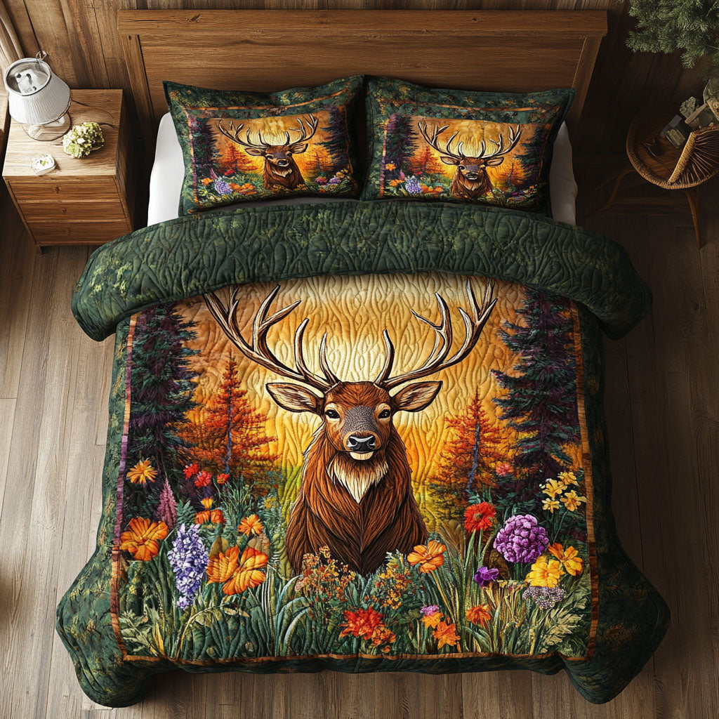 Woodland Majestic Deer WJ2404023CL Duvet Cover Set