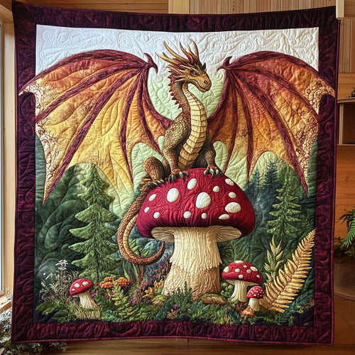 Shroom Dragon CP2709093CL Quilt