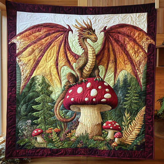 Shroom Dragon CP2709093CL Quilt