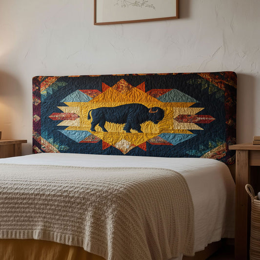 Timeless Bison WN2012088CL Quilted Headboard Slipcover