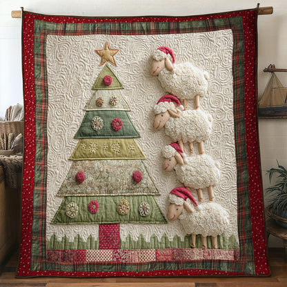 Sheep Holiday Cheer WN1811107CL Quilt