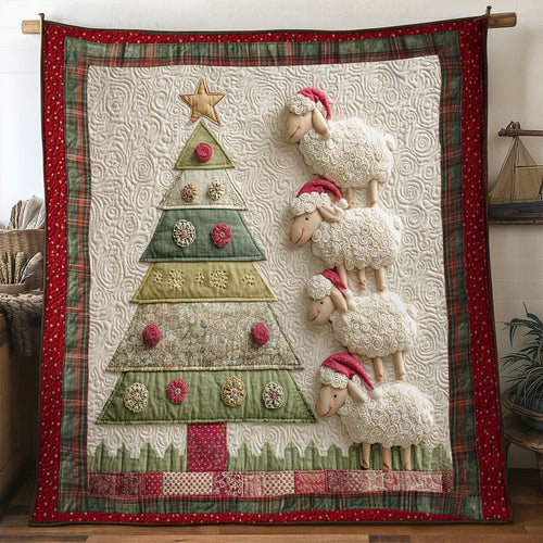 Sheep Holiday Cheer WN1811107CL Quilt