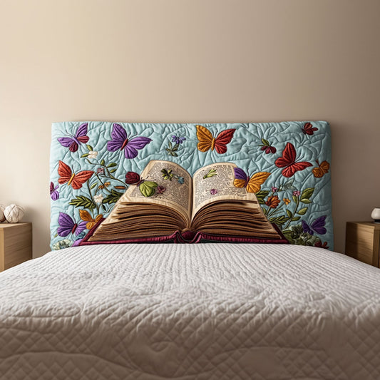 Nature Book QA2312003CL Quilted Headboard Slipcover