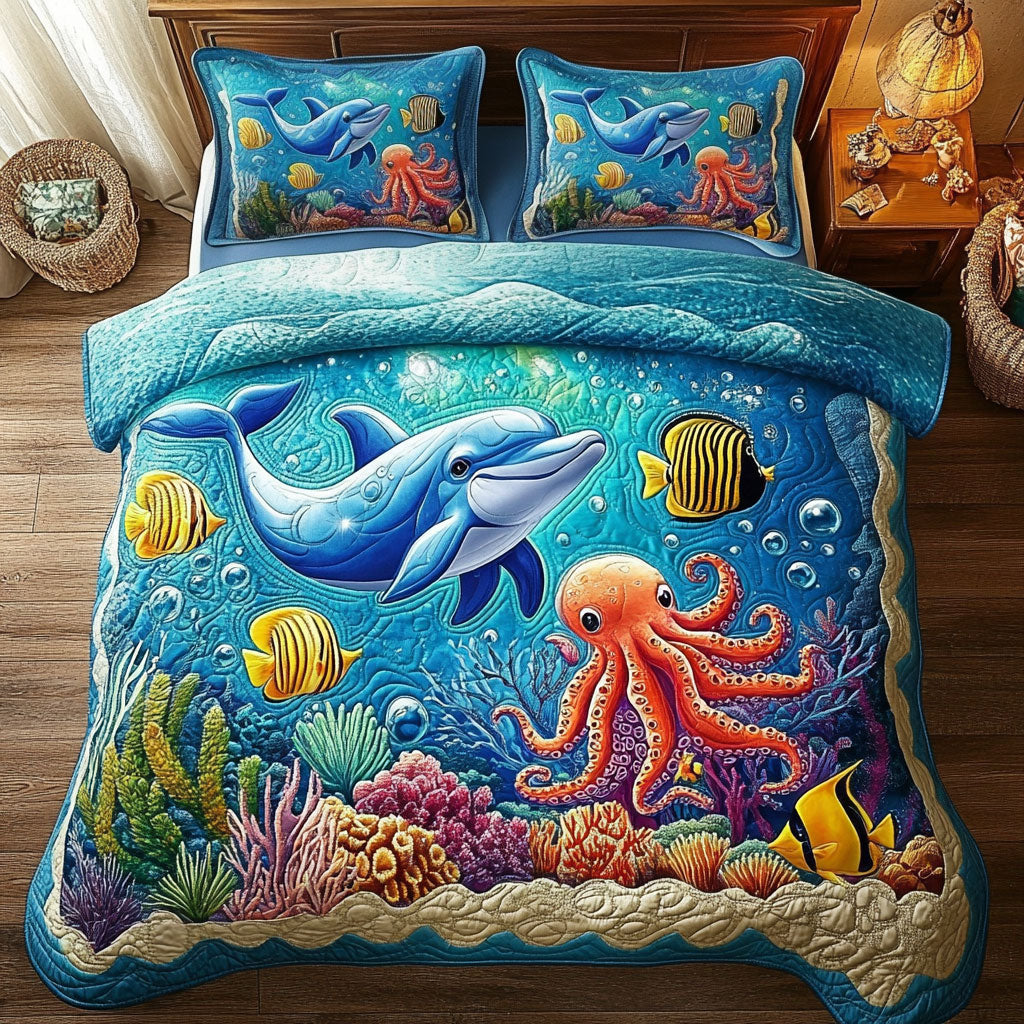 Sea Life WJ0504023CL Duvet Cover Set