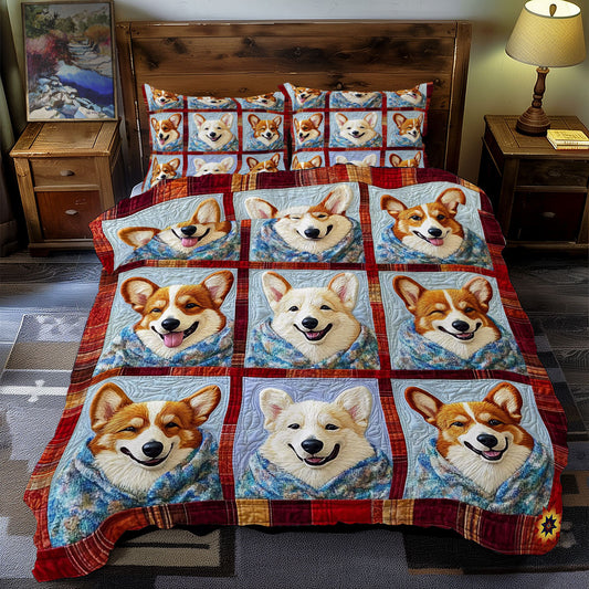 Winter Corgi WY2811060CL Duvet Cover Set