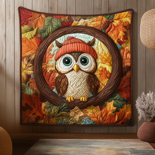 Owl Autumn Glow DH1909001CL Quilt