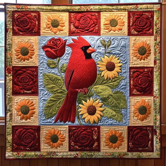 Cardinal Bloom CW2108033CL Quilt