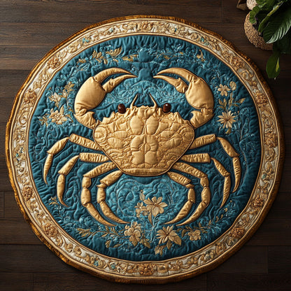 Golden Crab CM1305019CL Quilted Round Mat