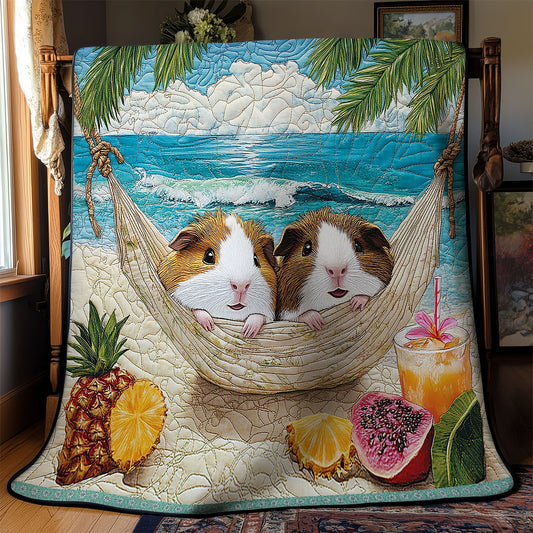 Guinea Pigs Beach WT1202001CL Quilt