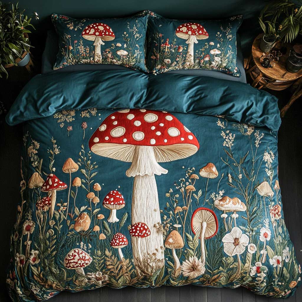 Enchanted Mushroom WN2403028CL Duvet Cover Set