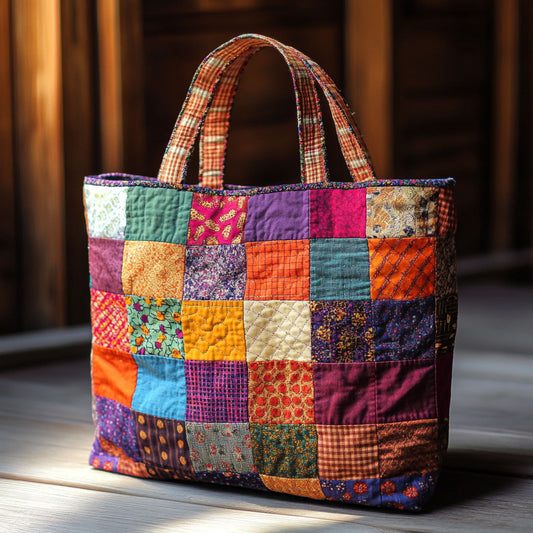 Sunday Stroll WJ2309017CL Quilted Tote Bag