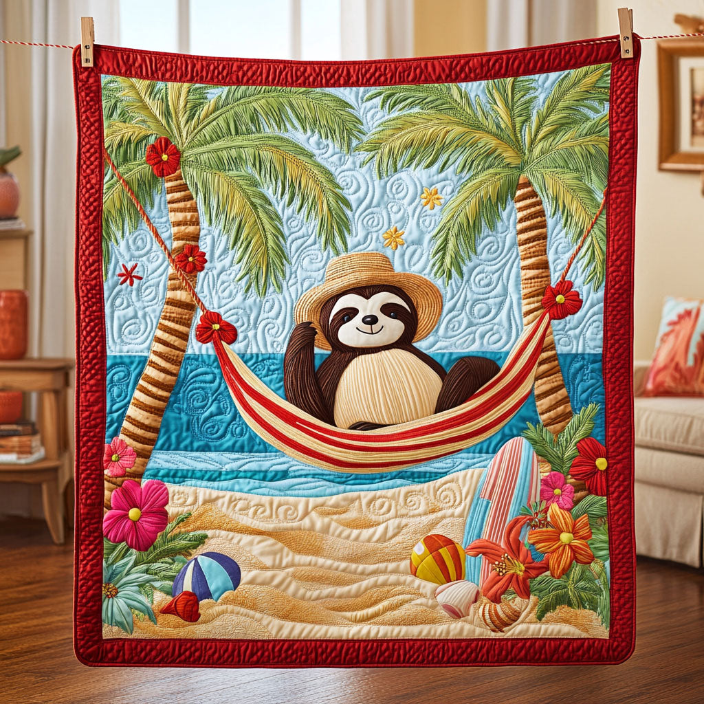 Tropical Sloth LT2011027CL Quilt
