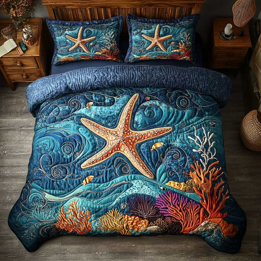 Starfish Coral WP2502057CL Duvet Cover Set