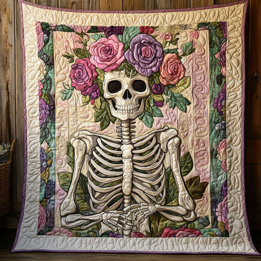 Blooming Skeleton CW2305414CL Quilt