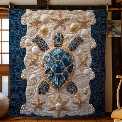 Sparkle Royal Turtle WY2702117CL Quilt